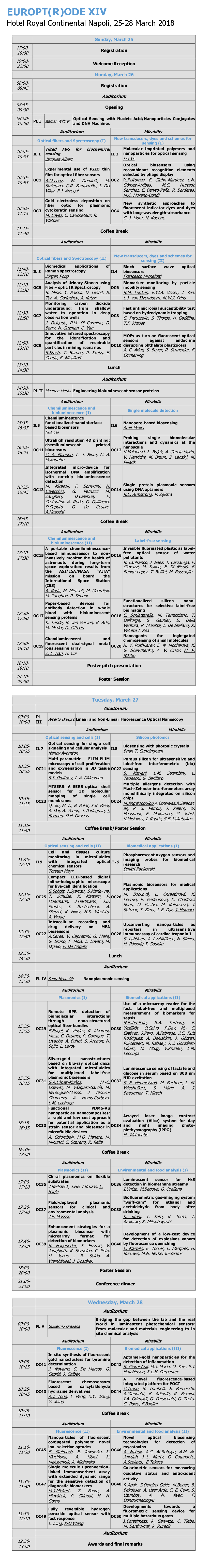 Conference Program